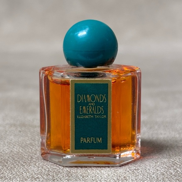Diamonds and Emeralds Perfume EDP Parfum Elizabeth Taylor .12oz Mini Travel Size - Picture 1 of 3